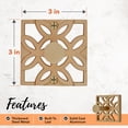 thumbnail image 5 of Autumn Alley Two Bathroom Towel and Robe Hooks, Antique Gold Metal Modern Unique Style, 2 Pack, 5 of 9