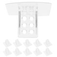 thumbnail image 1 of ADDHAT 12Ud Para Estantes Acrílicas Sin Taladro Ideales Para Armarios Y Estanterías, 1 of 7