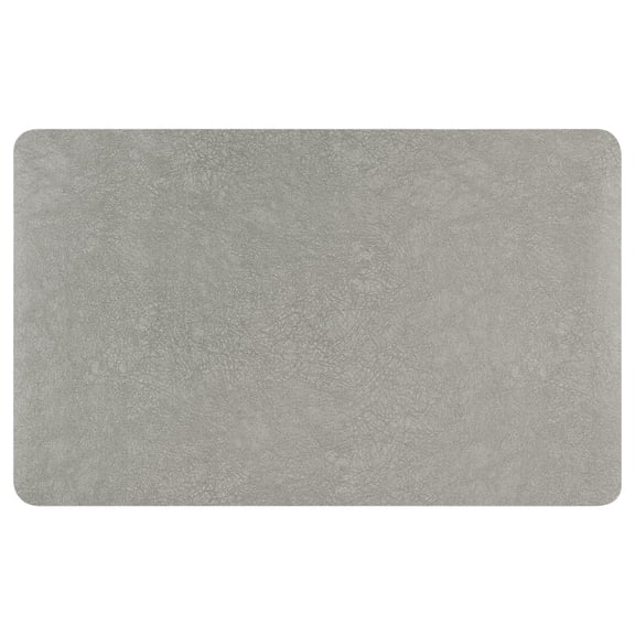 Unique Bargains 1 Pc Kitchen Rugs Cushioned Anti Slip Kitchen Mats Waterproof Non Slip Rug Grey 18" x 28"