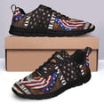 thumbnail image 4 of Hate Has No Home Here Running Shoes Sneakers Mesh Black Size 8.5, 4 of 5