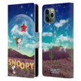 thumbnail image 1 of Head Case Designs Officially Licensed Peanuts Snoopy Space Cowboy Nebula Fly Balloon Leather Book Wallet Case Cover Compatible with Apple iPhone 11 Pro, 1 of 6