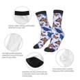 thumbnail image 3 of Fuzoiu Butterflies1 Print Kids Socks For Boys Girls,Grip Crew Socks with Non Slip,Lightweight Stretch Crew Socks,Toddlers Crew Boot Socks, 3 of 5