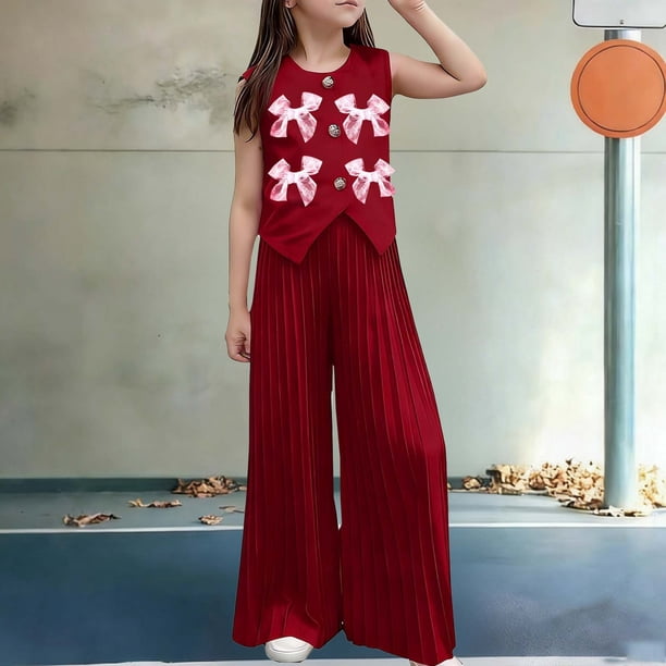 Conjuntos de blusas de cuello redondo para niños, de verano, de color liso, cómodas, de manga corta y cuello redondo, de poliéster.