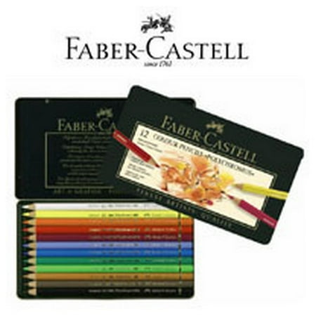 FABER-CASTELL USA 110168 POLYCHROMOS ARTIST COLORED PENCIL EARTH GREEN