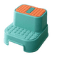 thumbnail image 1 of Mini Escalera/Banco Plástico Reforzado con Antiderrapante Color Verde, 1 of 5