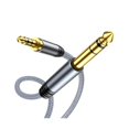 thumbnail image 1 of wonima44 Highwings 1/4 to 1/8 Cable Stereo Audio Cable, 6.35mm 1/4" Male to 3.5mm 1/8" Male TRS Bidirectional Stereo Audio Cable Jack for Guitar, Home Theater Devices, Speaker and Amplifiers (15FT), 1 of 1