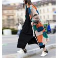 thumbnail image 2 of Long Trench Coat With Belt For Women Lightweight Coat Lady Windbreaker, 2 of 2