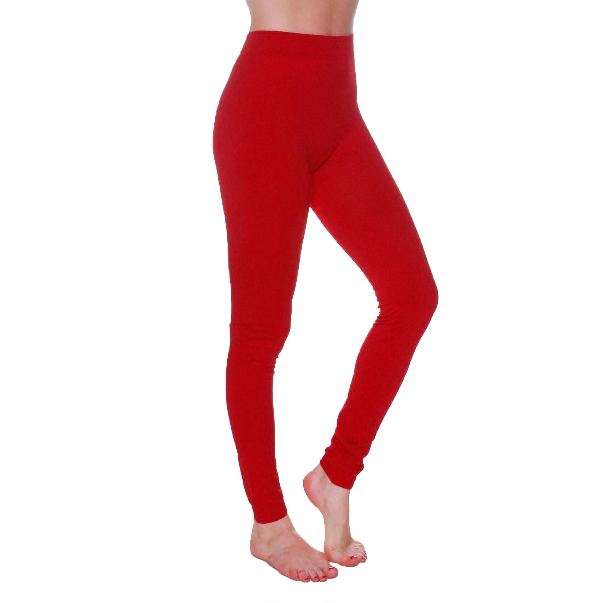 Happibee.me - Womens Premium Solid Full Length Leggings | Seamless