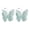 Green, variant on yatuiex Double‑Layer Mesh Butterfly Cloth Hairpin, Macaron‑Gradient Sequin‑Imitation‑Pearl Metal‑Clamp Hair Clip for Adults Kids Lolita Hanfu Performance Dating All‑Season Wear Pink