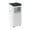 Black, variant on M optimized Compact 8,000 BTU Portable Air Conditioner, 3-in-1 Unit with Fan and Dehumidifier, for Spaces Up to 350 Sq. Ft, 24-Hour Timer, Low Maintenance
