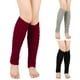 thumbnail image 3 of Nvzi 2 pares de calcetines de punto cálidos de otoño e invierno con 8 palabras de masa frita retorcida, adecuados para calcetines de punto cálidos de invierno (rojo), 3 of 5