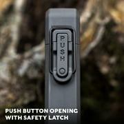 Swiss Tech Rechargeable Waterproof Plasma Arc Lighter, Black, Windproof, 0.33 lbs