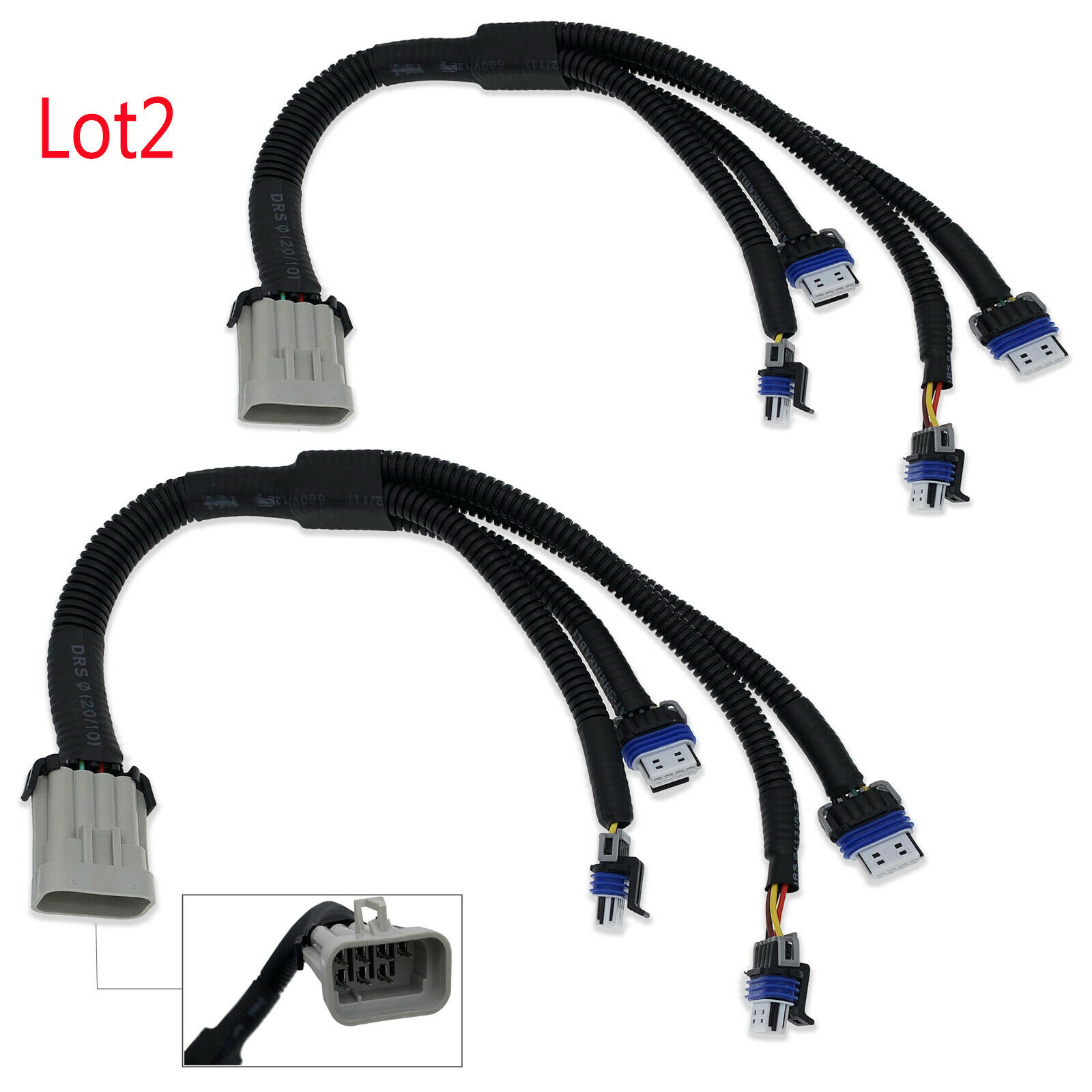 2 pieces GM Ignition Coil Harness Connector fits LQ9 LQ4 LS2 LS7 LSX