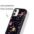 thumbnail image 4 of Compatible with iPhone 12 / iPhone 12 Pro case Soft TPU Glossy Flower Pattern Phone Case for Women and Girls, 4 of 5