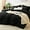 Black, variant on Queen Comforter Set 7 Pieces Bed in a Bag Queen, Sage Green Bedding Comforter Set with Sheets All Season, 7PC Bed Sets with Comforter, Fitted Sheets, Flat Sheets, Pillow Shams and Pillowcases