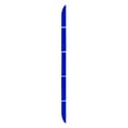 thumbnail image 2 of 5pcs/set Car Warning Stciker Reflective Reflective Trunk Stripe Trunk Stripe Self Adhesive Universal Car Rear Reflector, Blue, 2 of 8