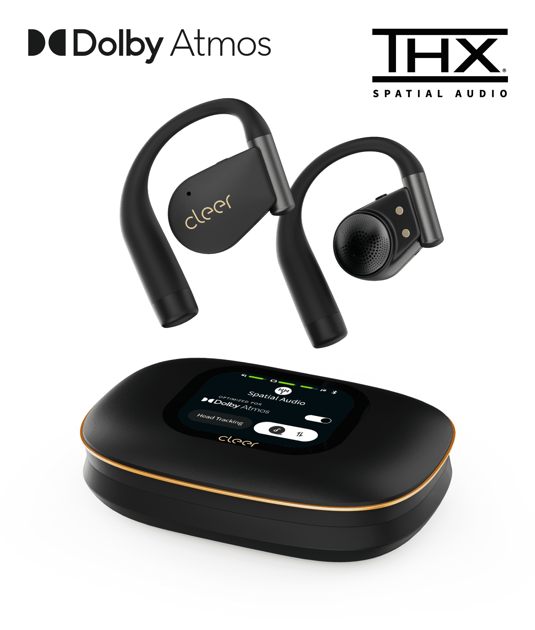 ち*ん様 shockz openfit2 Shokz, OpenFit 2 Open-Ear Headphones, 48H Playtime, Black