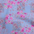 thumbnail image 1 of oneOone Cotton Cambric Purple2 Fabric Florals Sewing Fabric By The Yard Printed Diy Clothing Sewing Supplies 56 Inch Wide, 1 of 4