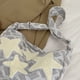 thumbnail image 3 of Bolso Bandolera para Mujer Bolso Escolar Lona Con Apliques para Estudiantes (gris), 3 of 9
