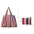 thumbnail image 3 of Reusable Shopping Bags Foldable,Reusable Shopping Bags,Packable Tote Bag,Reusable Grocery Bag Large Washable Foldable Eco Friendly Polyester Heavy Duty Fits in Pocket Shopping Tote Bag,1Pc,22.8"x26", 3 of 4