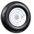 thumbnail image 1 of eCustomrim Radial Trailer Tire On White Rim ST235/80R16 Load Range E 8 Lug Modular Wheel - 6 Year Warranty w/Free Roadside, 1 of 4