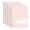 Pink, variant on ONAVIA Spiral Notebook, Wide Ruled, 1 Subject Notebook, 5 Pack, 8" x 10.5", Durable Cardboard Back with 3 Hole Punched Paper for Classroom and Office, 70 Sheets, Assorted Colors
