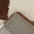 thumbnail image 3 of Leslie Checkered Shag Area Rug, 3 of 5