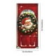 thumbnail image 3 of Decoraciones navideñas, adornos navideños, regalos de Navidad, marco de puerta navideño, decoración para fiestas, pegatinas para puertas, escena navideña, tela colgante, funda de poliéster para puerta, 3 of 6