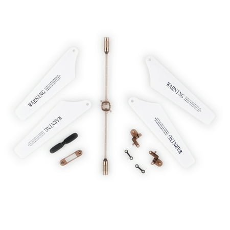 - Full Set Replacement Parts for Syma S111g ,including Main Blades, Tail Blade, Balance Bar, Spare Main Grips, Connect Buckle