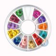 thumbnail image 1 of Accessoires d'Art Vraies Fleurs Séchées Sèches 12 Couleurs Ensemble dans la Roue, 1 of 1