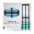 thumbnail image 5 of Towel Rack For Bathroom, Bath Towels Storage Holder Wall Mounted, Modern Rolled Folded Towels Organi, 5 of 5