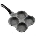 thumbnail image 6 of Rustless Egg Frying Pan 4Cup Nonstick Easy Clean Egg Cooker Omelet Pan For Breakfast Swedish Pancake Plett Crepe Pan Gas Stove and Other Stoves Cookware, 6 of 6