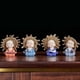 thumbnail image 1 of 4 Unids Estatuilla de Monjes en Miniatura Estatua Linda Modelo Craft Wise Figure Handcrafts Baby Little Adornos para Bonsai Car Desktop .5x4x7cm Macarena Pequeñas figuritas de monje, 1 of 7