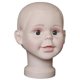 thumbnail image 2 of Children Mannequin Shop Window Decorative Head - Baby Head Model For Display Hats, Cap, Wigs, And Make-up, 2 of 4