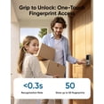 thumbnail image 2 of Huella digital sin llave Smart Lever Lock eufy C33 con Wi-Fi, 2 of 6
