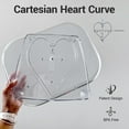 thumbnail image 4 of Organizador giratorio Lazy Susan para refrigerador, paquete de 2, rectangular, para gabinete, despensa, cocina, encimera, mesa, refrigerador, organizadores y almacenamiento, transparente, 15,67 x, 4 of 8