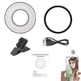 thumbnail image 3 of W36 Led Fill Light Mobile Phone Lens Selfie LampMini Makeup Mirror Light Usb Charge Phone Selfie Light, 3 of 9