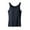 Navy, variant on Built in Bra Tank Tops for Women Crewneck Camisole Tops Sleeveless Cami Shirts Ribbed Knit Fitted Basic Tees