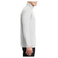 thumbnail image 3 of Yellow Rooster Men's Long Sleeve 1/4-Zip Male Pullover White 2XL, 3 of 8
