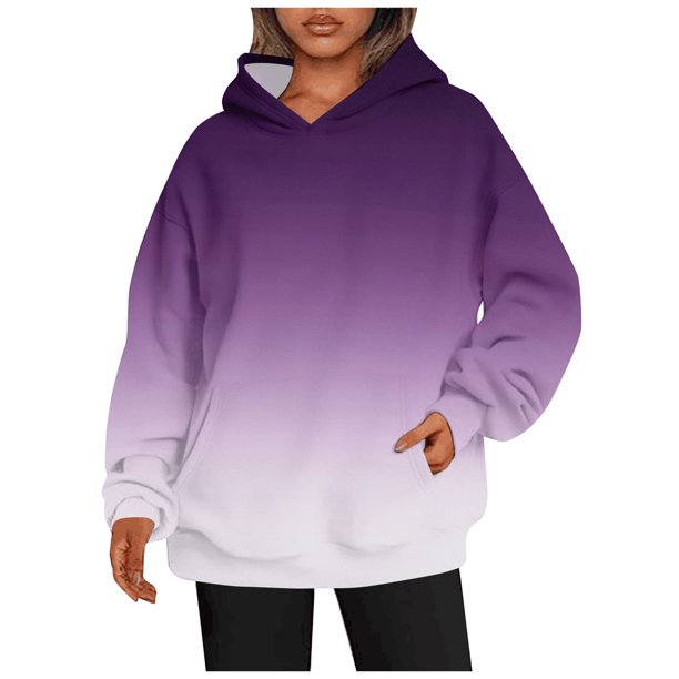 Gibobby Sudadera oversize mujer, Sudadera con Capucha Sudadera con Capucha para Mujer(Blanco,M)