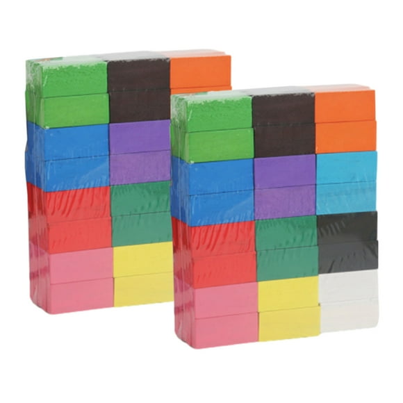 240 piezas de dominó de madera para niños, juegos de carreras, juguetes educativos para niños