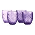 thumbnail image 1 of Set 4 Vasos Cristal Knitted Love & Lemons 305ml violeta Love and Lemons  T150503BL, 1 of 5