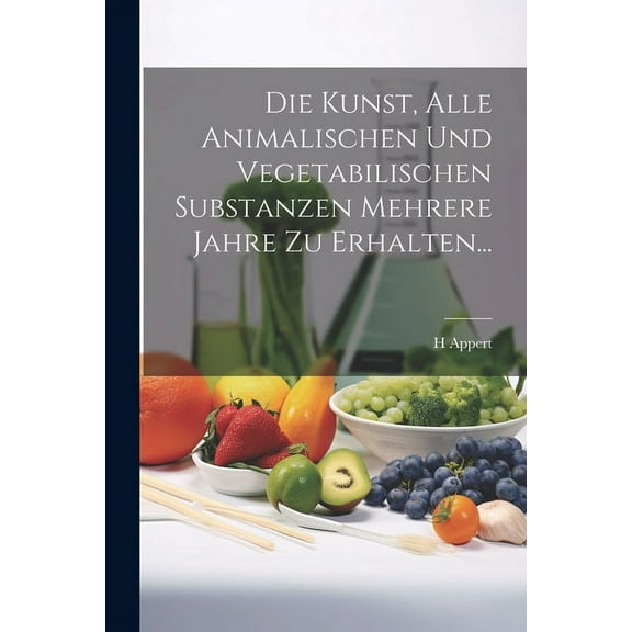 Die Kunst, Alle Animalischen Und Vegetabilischen Substanzen Mehrere Jahre Zu Erhalten... (Paperback)