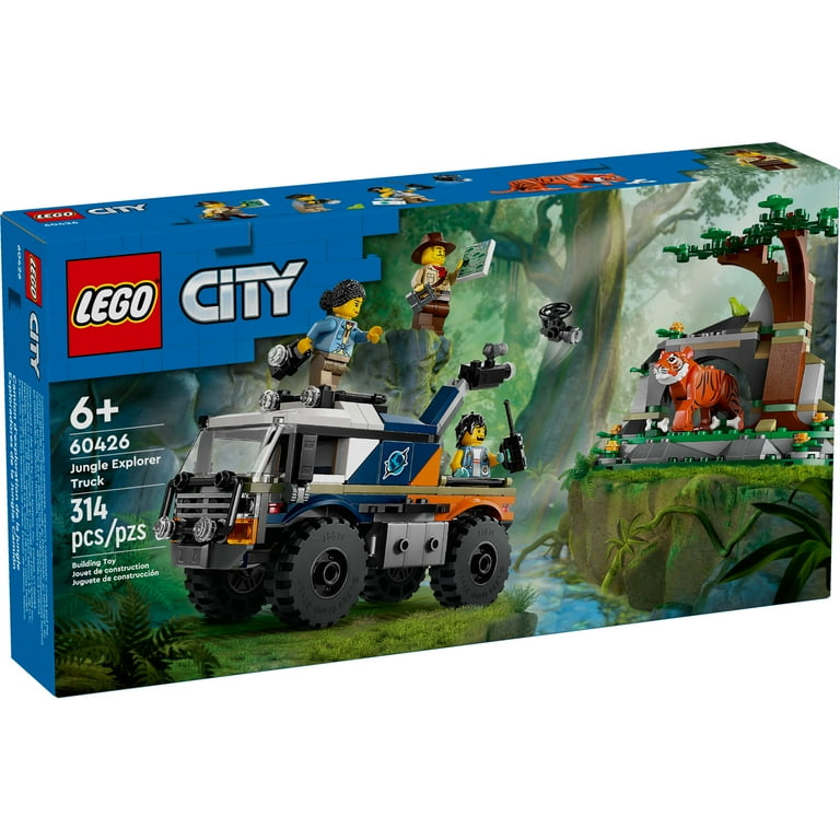 LEGO, City Jungle Explorer Off-Road Truck, 60426, Gift for Ages 6+