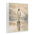 thumbnail image 2 of Stupell Industries Coastal Jesus Calms The Sea White Framed Giclee Art, 11 x 14, by Elizabeth Medley, 2 of 8