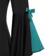 thumbnail image 5 of Womens Halloween Costumes 2024 Cosplay Gothic Dresses Halloween Women's Plus Size Long Sleeve Top Sequin Shirt Gothic Tunic T Shirt Halloween Decor Cosplay Costume, 5 of 6