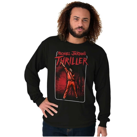 Michael Jackson Thriller Dance Music Long Sleeve TShirt Men Women Brisco Brands S