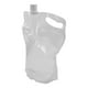 thumbnail image 2 of Bidón de agua de 2 litros, plegable, transparente, con práctico vertedor, ideal para picnics, barbacoas, montañismo y senderismo., 2 of 9