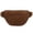 Dark Brown, variant on husxh Unisex Furry Fanny Pack Zipper Closure Solid Shoulder Bag Fashion Multifunctional Foldable Lightweight Girls Boys Versatile Bag