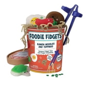 MindWare Foodie Fidgets Ramen Noodles and Toppings Set of Squishy Toys for Kids and Adults, Ages 5 and Up
